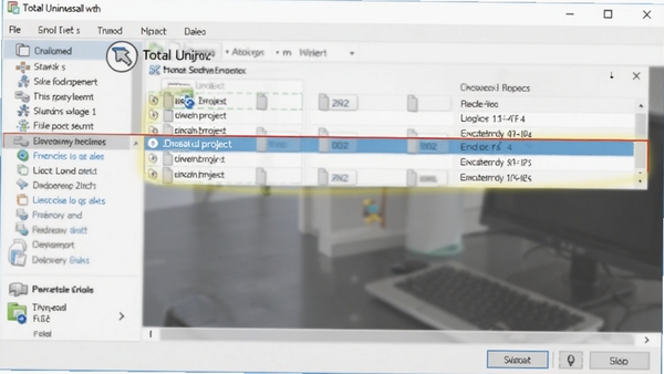 Total Uninstall ���ɨ��ϵͳע������ļ�Ŀ¼�Ľ����ͼ��������ʾ�������Ĳ�����Ŀ������ģ������