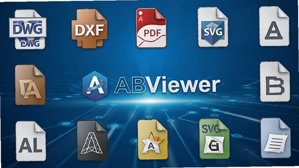 ABViewer�ļ���ʽ֧�ֽ��棬��ʾ����CAD�ļ���ʽͼ����DWG��DXF��PDF��SVG�ȣ�����Ϊ������ɫ�Ƽ��У�ͼ����3D����Ч�����֣�����������ABViewer������־��������רҵ����