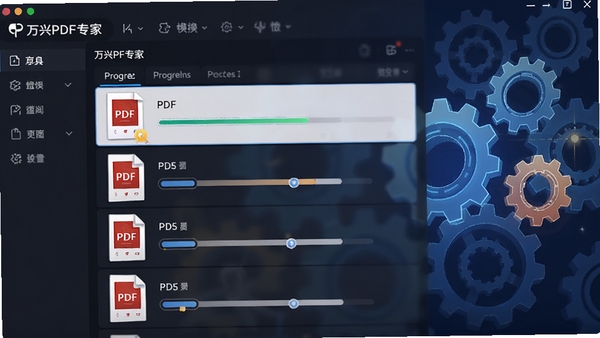 ����PDFר�������������ܽ��棬չʾ���PDF�ļ��ڶ����еȴ������������������ɼ����������Զ�������Ԫ�أ�Ԣ���Ч���