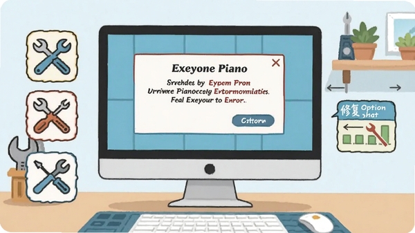 Exeyone Piano�����޸�ʾ��ͼ��������Ļ��ʾ����Ի����Ա��й���ͼ�����޸�ѡ�����Ϊ�ɾ��Ĺ���̨���廭��������׶�