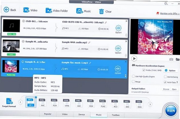 FreemakeVideoConverter运行截图