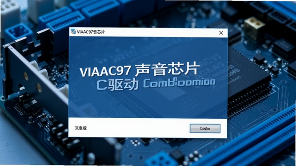 VIAAC97����оƬCombo���� ����ҳ��Ԥ��ͼ����������չʾ������װ���棬����Ϊ���������ϵ���ƵоƬ��д��ɫ������ɫ�Ƽ���Ϊ����������ע��������VIAAC97����оƬCombo������������רҵ���