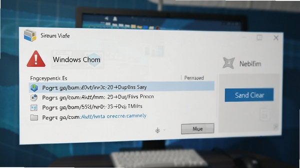 Windows��������ɨ�赽���ľ���ļ�ʱ�Ľ�����д����ʾ��ɫ������ʶ�Ϳ����ļ�·���б����Ҳ���ǿ�������ť�������黯����ͻ��ǰ������