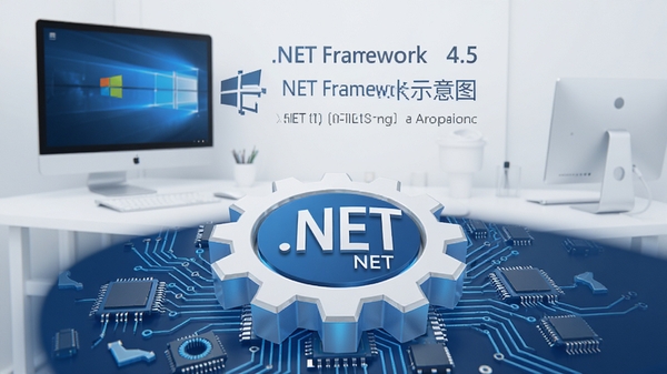 Microsoft .NET Framework 4.5 ���л���ʾ��ͼ������Ϊ�ִ���Լ�ĵ������棬ǰ���Ǵ���.NET��ʶ�ĳ������·��Ԫ�أ�����ɫ��������䣬�Ƽ���ʮ�㡣