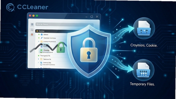 CCleaner��˽��������ʾ��ͼ��չʾ�������ʷ��¼��Cookie����ʱ�ļ��ȱ�����Ķ���Ч����ʹ�ö��ƺ�����ͼ��ǿ����ȫ�������Ϊ����ɫ�Ƽ��з��