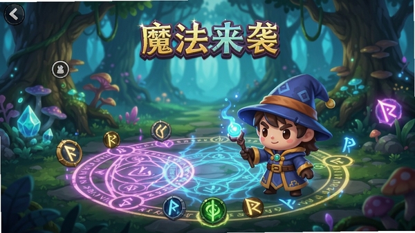 ħ����Ϯ ��Ϸ���廭��չʾ��ħ�÷��ɫ��Ѥ������������ħ����Ͷ���ħ�����ģ����������ص�ħ��ɭ�֣���ɫΪQ��ħ��ʦ�����ʸ��壬������ͼ���