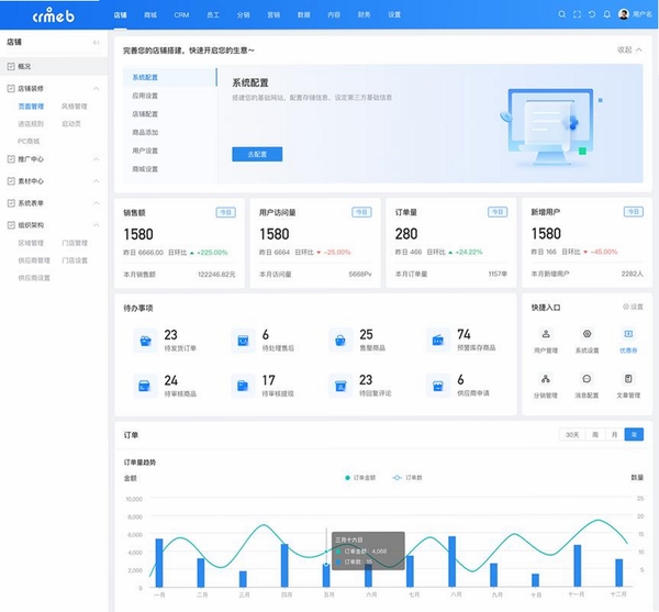 e店通汽车服务门店管理软件运行截图
