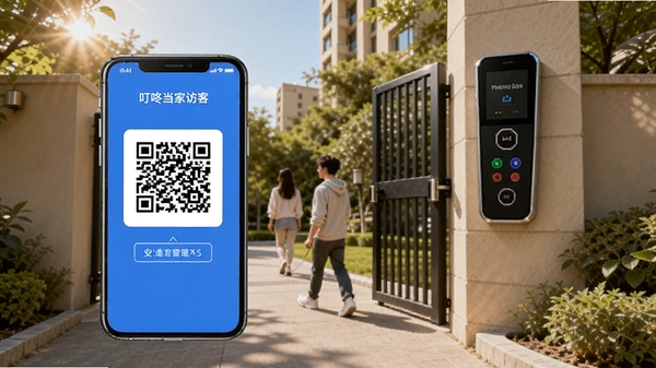 ���˵��ҷÿ����빦��ʾ��ͼ���ֻ���Ļ��ʾ���ɶ�ά��Ľ��棬������С�����ź������Ž��豸���������ģ������˽��������ְ�ȫ��ݵķÿ͹���