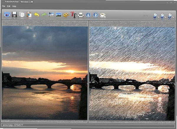 FotoSketcher���н�ͼ