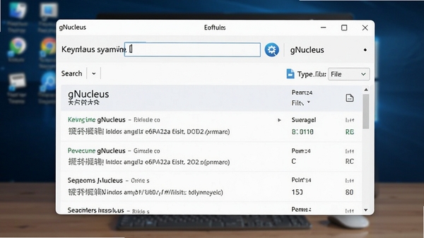 gNucleus�����������ܽ�ͼ��չʾ�ؼ����������������б����ļ����͹���ѡ���������ֱ�ۣ�����Ϊģ���ĵ������棬ͻ����������