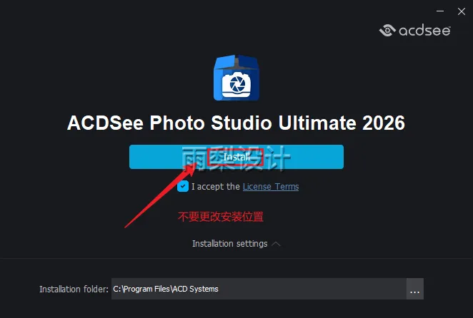 ACDSee2026Ӣ�İ氲װ����ѡ�����ò���
