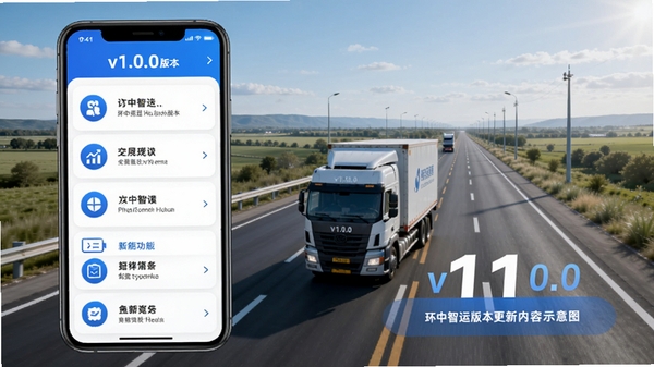�������˰汾��������ʾ��ͼ���ֻ���Ļչʾ�°湦���б�������Ϊ����������ʻ�ڿ�����·�ϣ��������������־���ֺ�ͼ�꣬��������죬ͻ����v1.0.0���汾��