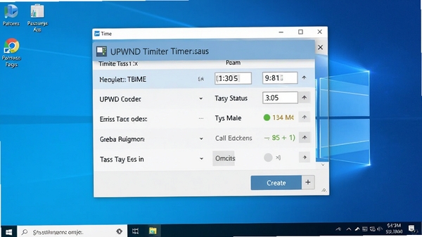UPWND��ʱ���������ͼ����ʾ���Ķ�ʱ�����б��ʹ�����ť������Ϊ�ɾ���Windows���滷�����������ڲ����ִ���ƽ����Ʒ��ɫ����ˬ���ˣ�ͻ��ʱ������ѡ�������״ָ̬ʾ