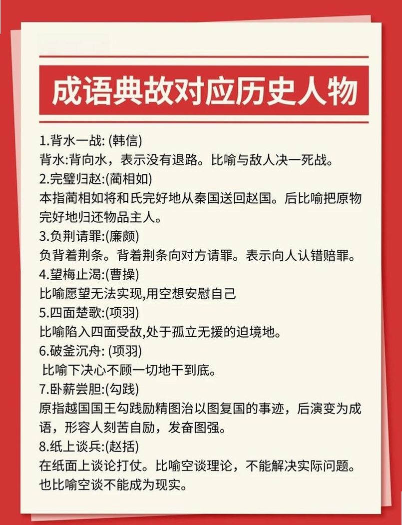 成语典故攻略 更新日志