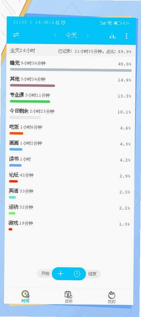 如意吧日程管理运行截图