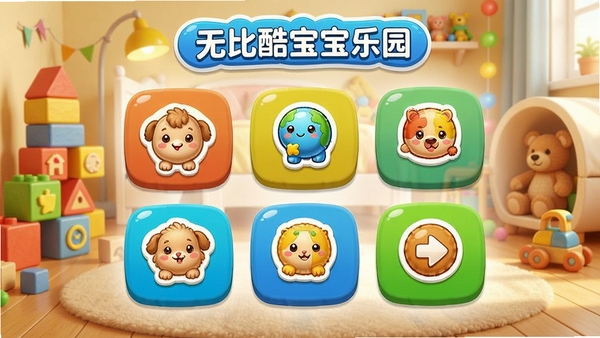 �ޱȿᱦ����԰�����棬ɫ�����ޣ���ͨ��񣬰����������ģ��ͼ�꣬��������ܰ�Ķ�ͯ�����л�ľ����ߣ������Χ���ÿɰ���������Ⱦ