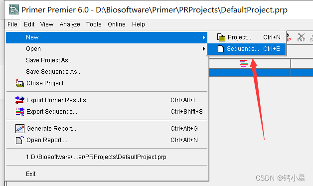 Primer6.0������ƽ����֤BLAST�ȶ�