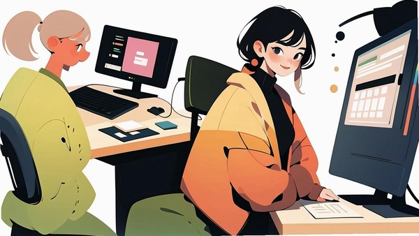 桌面故事运行截图