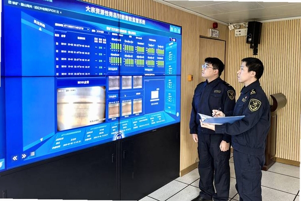 海关综合信息管理系统运行截图