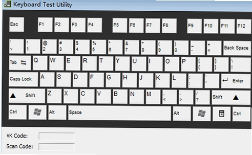 PassMarkKeyboardTest���н�ͼ