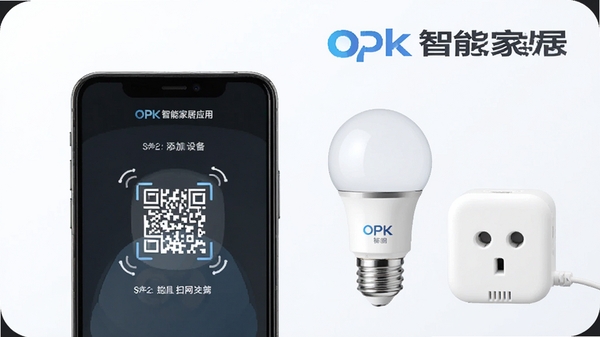 OPK���ܼҾ���������ʾ�⣬�ֻ�������ʾɨ���ά�������豸�������Ա������ܵ��ݺ����ܲ���ʵ�����ǳɫ��Լ��ͻ����������������OPK���ܼҾ�Ӧ������