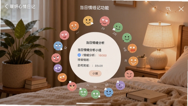 ů�������ռǹ��ܽ��棬����չʾů��App��������¼ҳ�棬��ʵ�����ͼ�����гɻ��Σ�������ʾ���յ���������С�ᣬ���������ʵ�����һ�ǣ�����ֲ��ů��̨�ƣ������Χ����������ɫ����ͣ�ͻ��˽������ܰ��