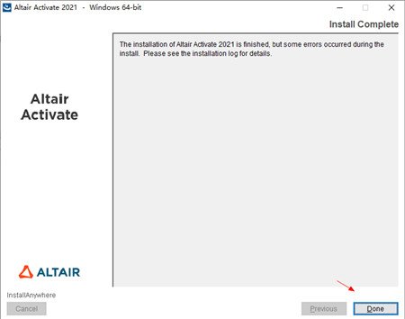 Altair Activate 2022中文激活版运行截图