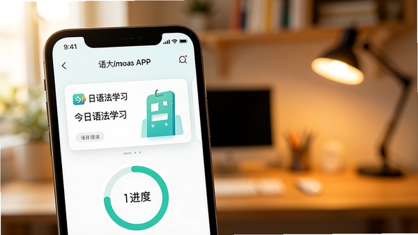 һ�������ֻ���Ļ��д����Ļ����ʾ�����﷨APP����ҳ���棬���������¼�࣬չʾ�Ž����﷨ѧϰ��Ƭ�ͽ��Ȼ���������ģ����ůɫ���鷿���������廭������������ͻ��APP�������Ҫ����