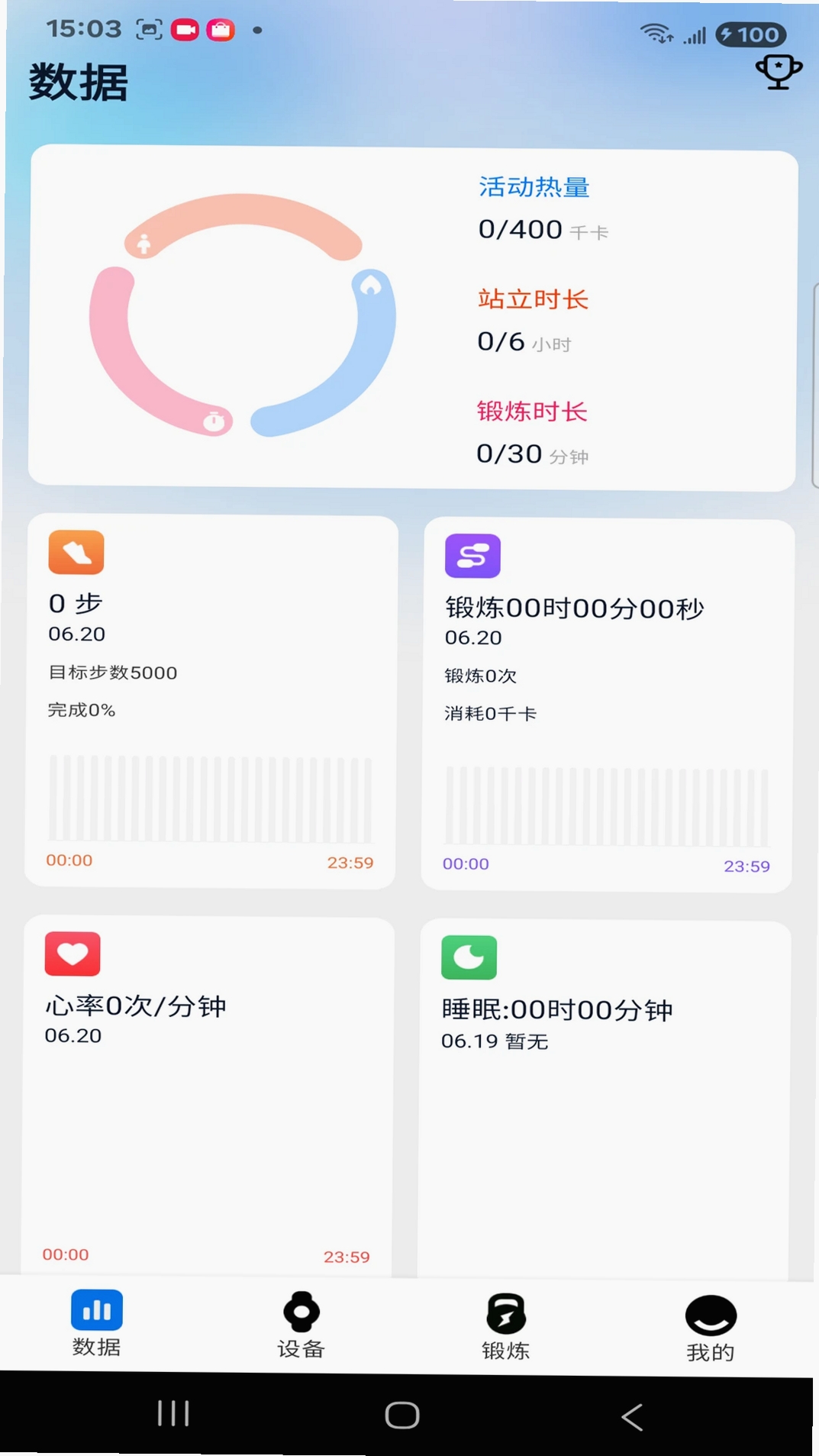 FitPro2运行截图