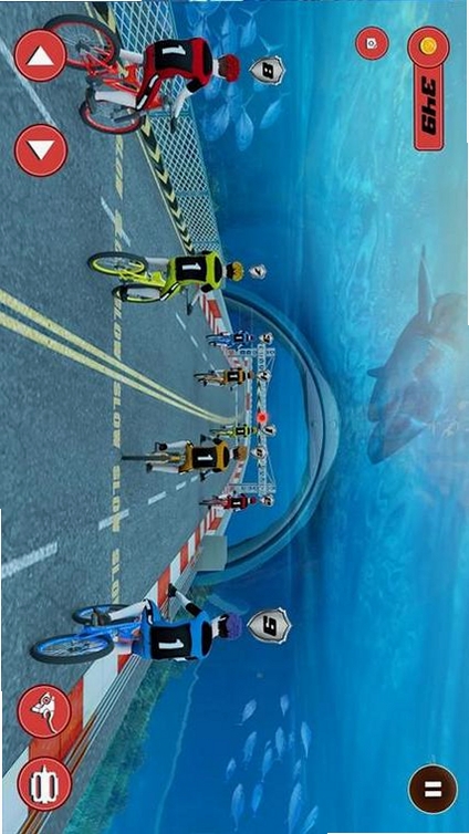 水上自行车模拟3D运行截图