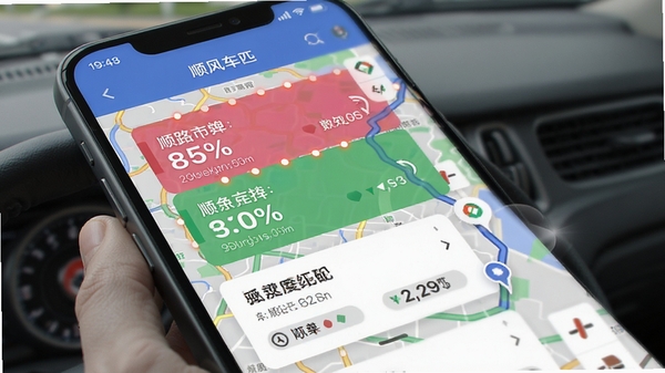 ˳�糵˾�����ܶ���ƥ����棬�ֻ���Ļ��չʾ˳·�ȰٷֱȵĶ�����Ƭ������Ϊ��ͼ·�ߣ�ɫ��������ͻ����Чƥ��Ч��