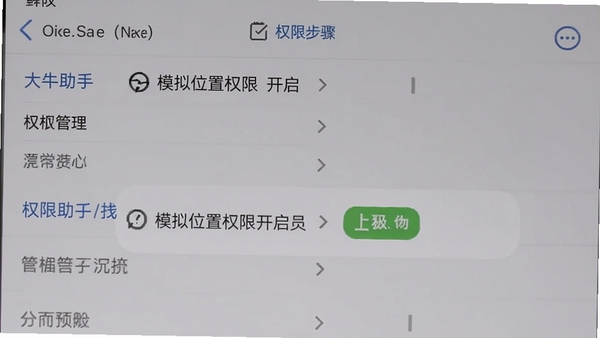 ��ţ����ʹ�ù�����Ȩ�����ý��棬��ʾģ��λ��Ȩ�޿������裬����Ϊ�ֻ�����ҳ�棬ͻ��Ȩ�޹�������������׶�