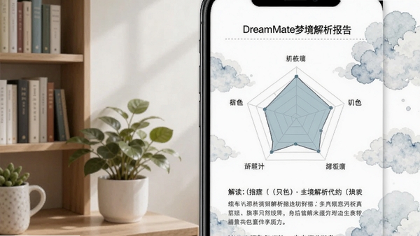 DreamMate�ξ���������ҳ�棬�ֻ���Ļչʾ�״�ͼ�����ֽ��������Ϊ���ŵ�ˮ���ƶ�ͼ���������������ܺ���ֲ��������֪�����£�ͻ��������˼��