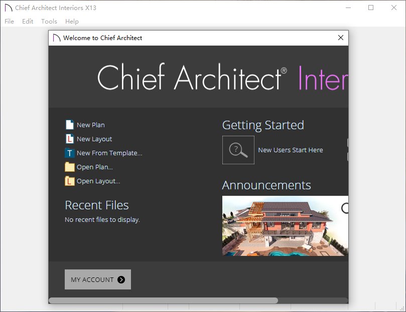 Chief Architect Interiors X13解锁版运行截图