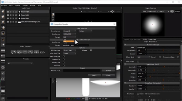 HDR Light Studio 2021中文免费版运行截图