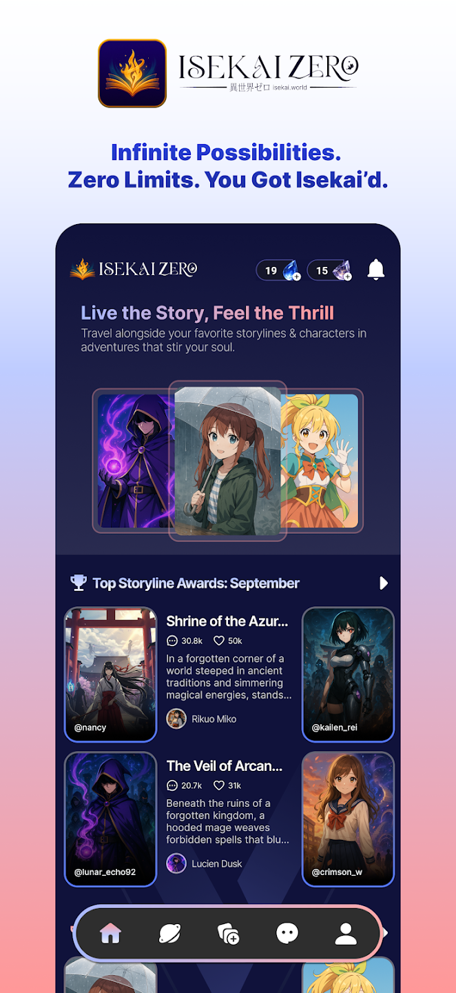 ISEKAI ZERO下载最新版本运行截图
