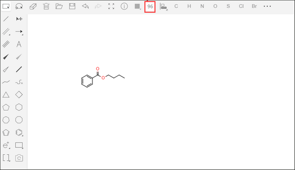 InDraw 7.3.0中文版化学结构式编辑器运行截图