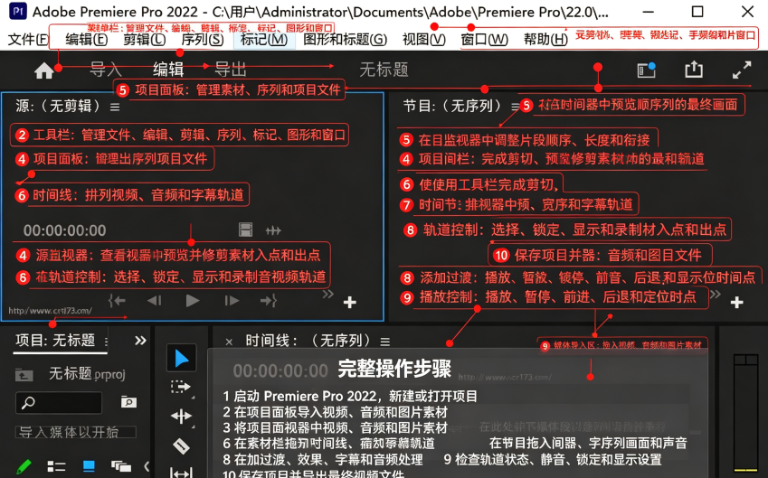 Adobe Premiere Pro 2022中文完整版 Adobe Premiere Pro 2022中文完整版