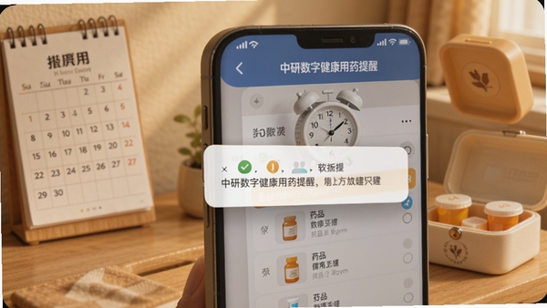 �������ֽ�����ҩ���ѽ��棬�ֻ�չʾ������ҩƷ�б�������Ϊůɫϵ�Ҿӻ�������������ҩ��Ԫ�أ�������ܰ�����ѵ�������������ϸ�壬����Booguģ������