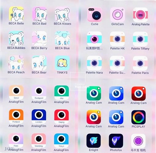 美颜修图P图运行截图