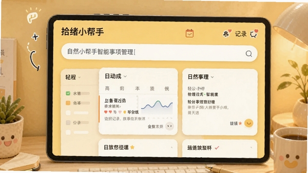 ʰ��С������������������棬չʾ��Ȼ�����������Զ����ɵ��ճ̿�Ƭ������Ϊů��ɫ����ͻ�����ɼ�¼�ķ�Χ