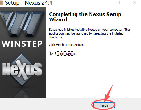 WinStepNeXuS��װ�������ý����ͼ