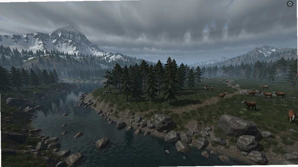 ���Դ���ģ������ͼԤ��ͼ��չʾѩɽ��ɭ�ֽ��紦��ȫ�����������к�������ʯ������Ⱥ��Զ����������������Ʋ�ʹ���дʵ�����Ұ����������ϸ�ڷḻ