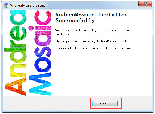 AndreaMosaic Portable 1.0���԰� ��ѹ���� ��Я���� ���ý̳�