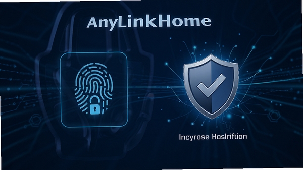AnyLinkHome ��ȫ��֤���棬��ʾָ�ƽ���ͼ��Ͷ�����״�İ�ȫ��ʶ������Ϊ����ɫ�Ƽ���Ч��ͻ�����ܱ�����������֤������רҵ�Ͻ�