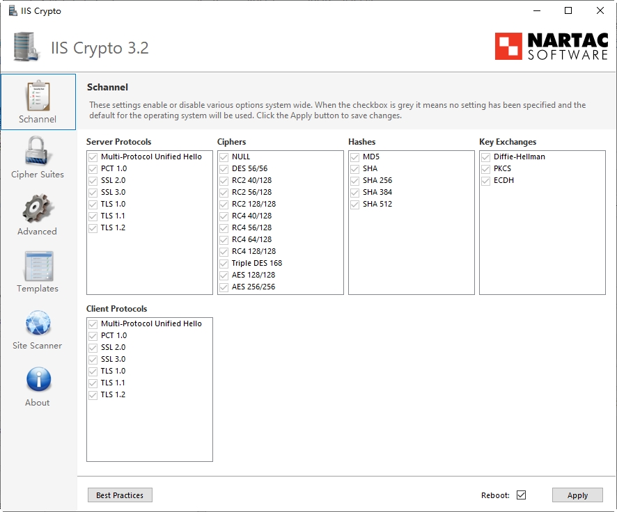 IIS Crypto(iis��������ȫ��������)