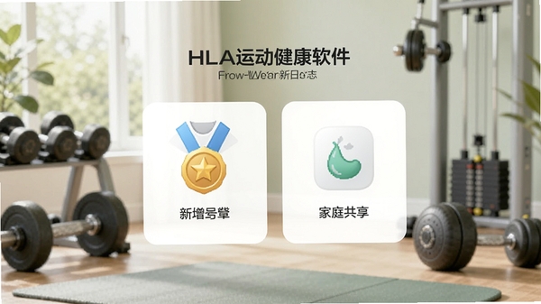 HLA�˶������������°汾������־���棬չʾ����ѫ�ºͼ�ͥ��������ͼ�꣬����Ϊ�˶����ģ�����������Ȼ��