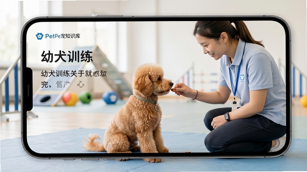 OnlyPet����֪ʶ����棬�ֻ���Ļ����ʾһƪ���ڡ���Ȯѵ���������£���ͼ��ѵ��ʦ��������ʳ����һֻ̩��Ȯ���£�����������������ѵ������ɫ����ͣ�����רҵ������֪ʶ���յ�ʵ���ԡ�