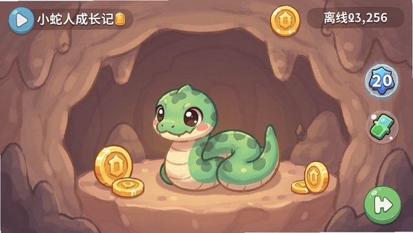 С�߳ɳ��Ƿ��ùһ����棬С���ڶ�Ѩ����Ϣ����Χ�н�Һ;���ֵͼ�꣬���������ˣ���ʾ�����������֣���ͨ���ɫ�����