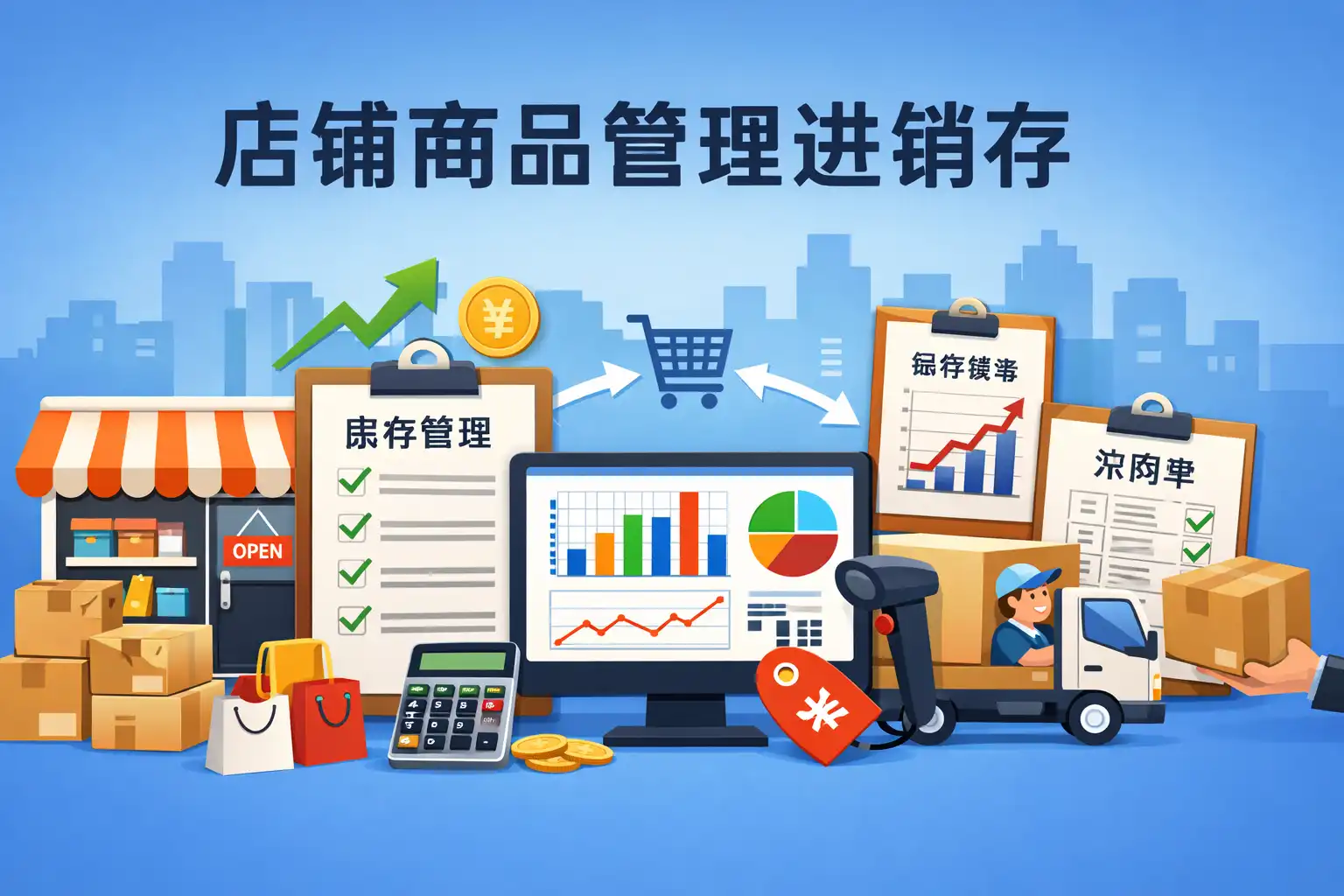 绩优店家门店进销存 库存管理技巧 配图